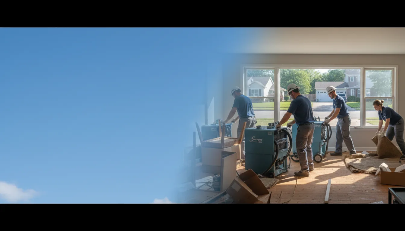 Flood Restoration in Garden City, TX near me